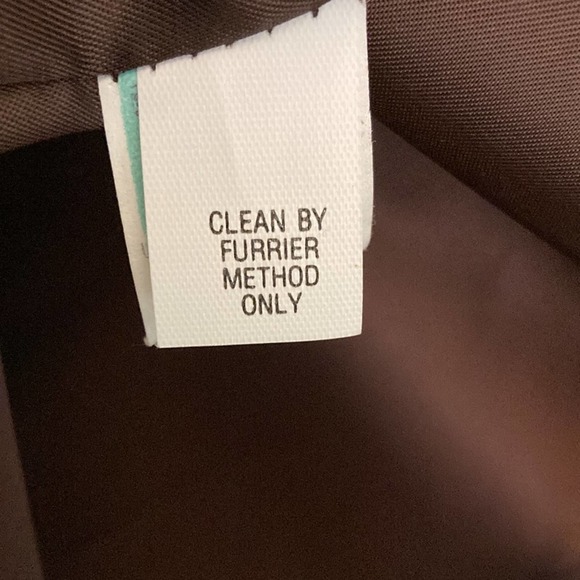 Vintage Dark Brown Faux Fur Coat 12 Luxurious Classy Jacket - Picture 5 of 6